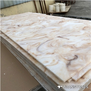 Faux Alabaster Stone for Hotel Wall Cladding