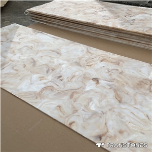 Faux Alabaster Stone for Hotel Wall Cladding