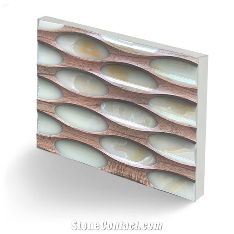 Faux Alabaster Translucent Sheet for Ceiling Decor