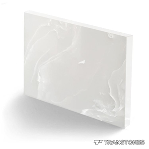 Faux Solid Alabaster Translucent Stone