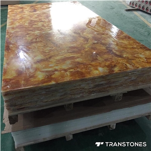 Faux Translucent Alabaster Table Tops Products