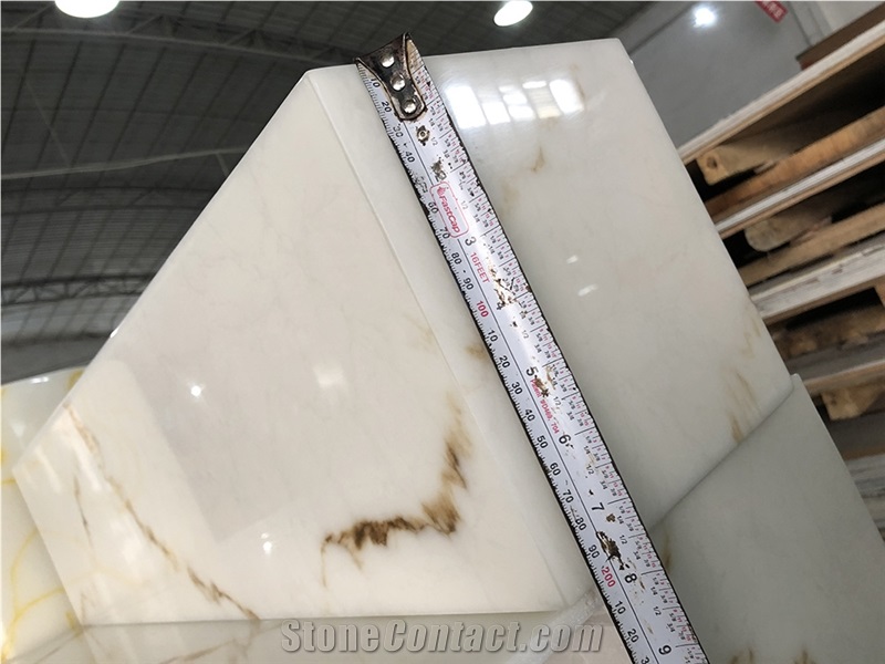 High Transparent Faux Alabaster Wall Panel
