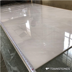 Solid Surface Resin Panel Backlit Faux Stones