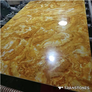Solid Surface Translucent Alabaster Faux Stone