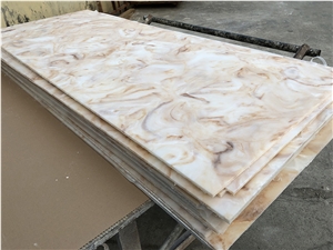 Translucent Artificial Onyx Stone Wall Covering