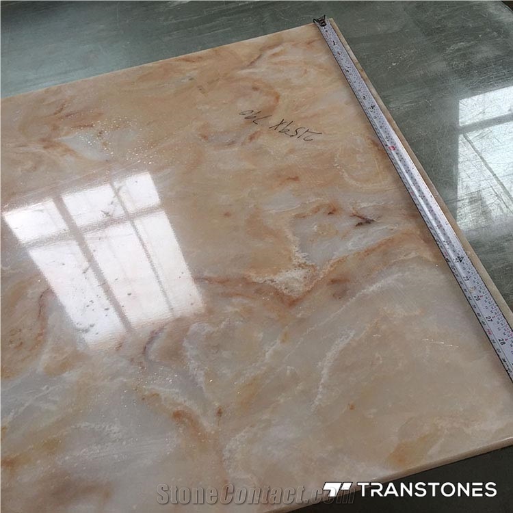 Translucent Faux Stone Countertop Alabaster Sheet