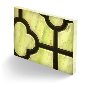 Translucent Resin Stone Panel for Wall Decoration