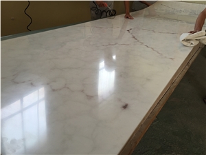 Translucent White Artificial Onyx Table Top