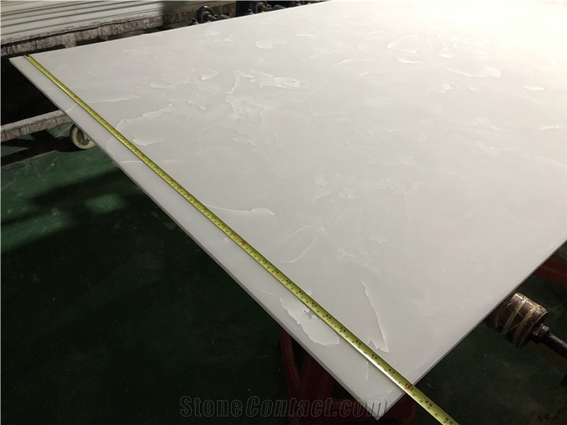 Translucent White Onyx Interior Home Decor Panel