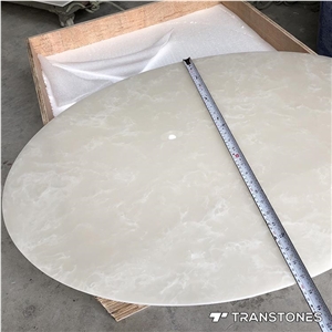 Transtones Artificial Stone Alabaster Tables