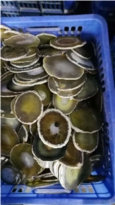 Wholesale High Quality Translucent Agate Slab