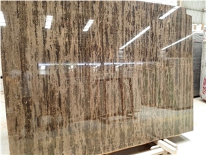 China King Gold Coast Brown Marble Slabs and Tiles