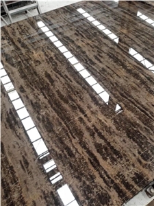 China King Gold Coast Brown Marble Slabs and Tiles