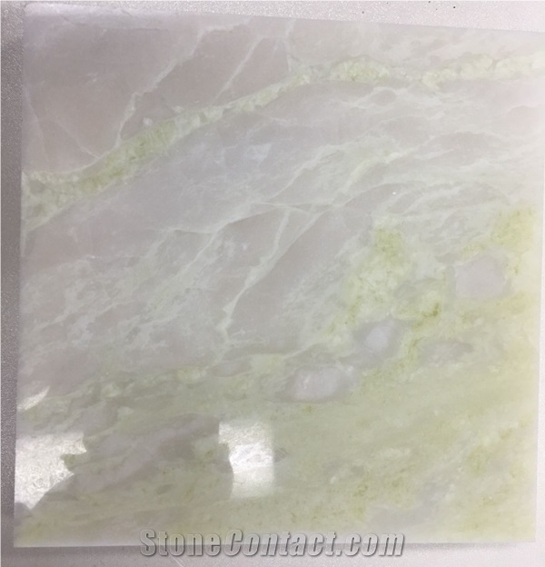 New Green Polished Marble Slab Tile for Floor Wall