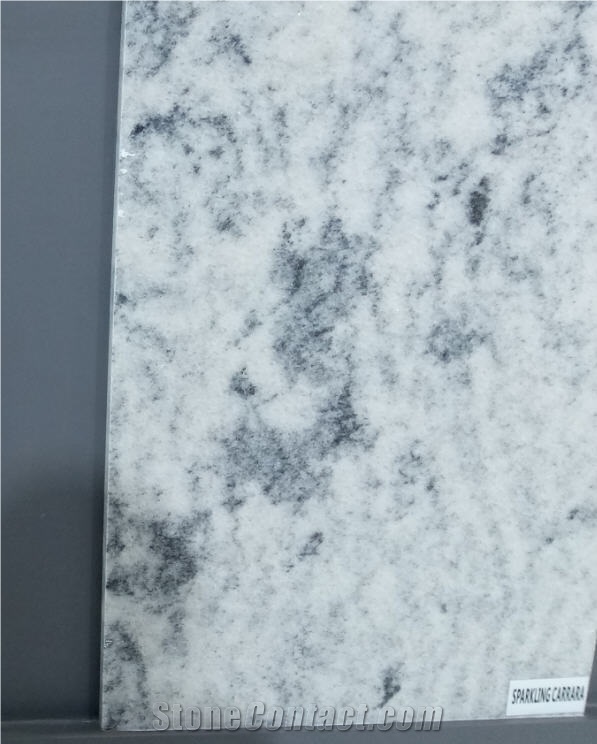 Sparkling Carrara Marble