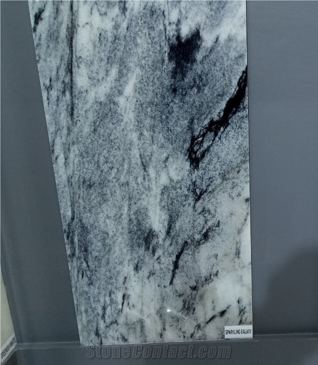 Sparkling Galaxy Marble Tiles & Slabs