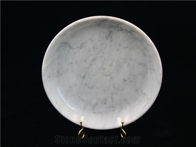 White Marble Carrara White Marble Dish