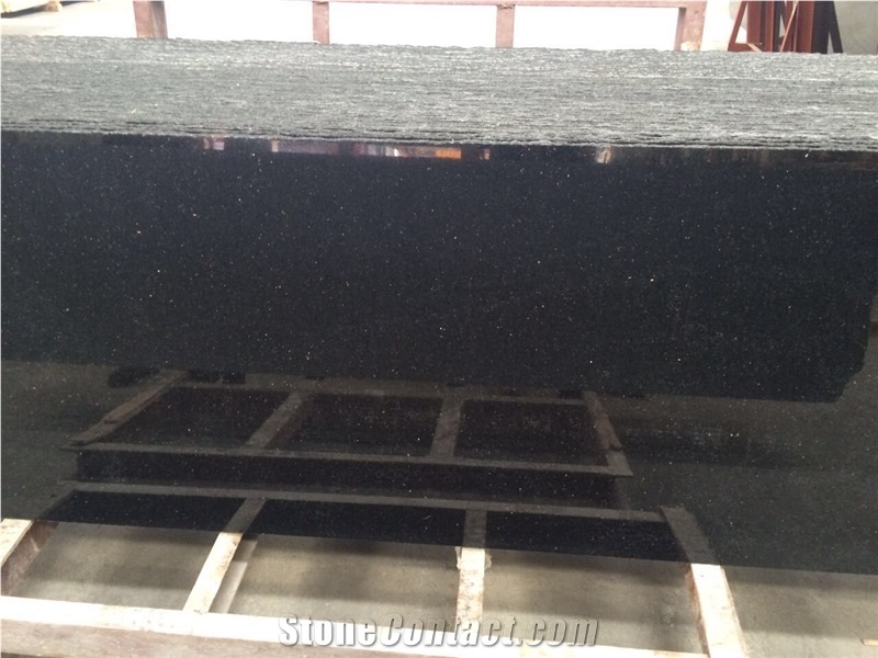 Black Galaxy Slabs and Tiles