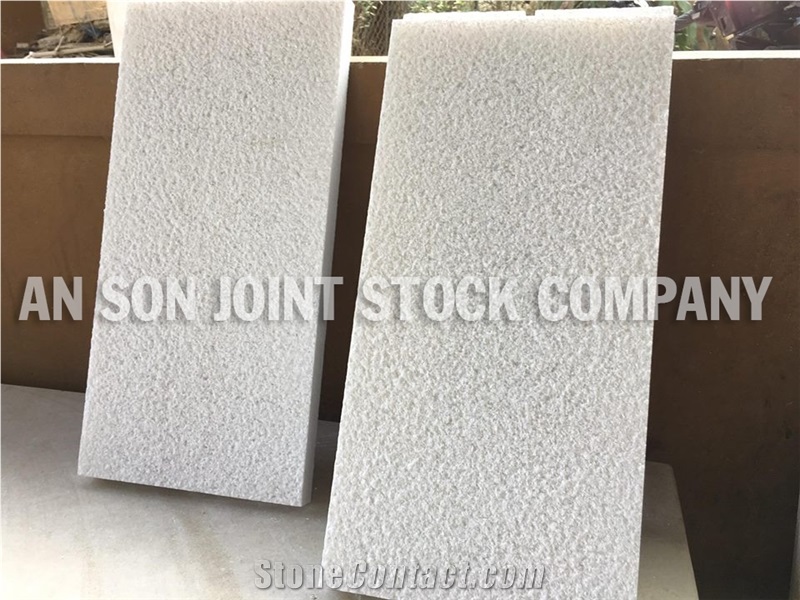 Good Quality Hammered White Marble Wall Tiles
