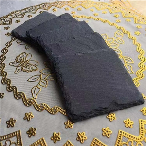 China Dark Grey Slate Plate Split