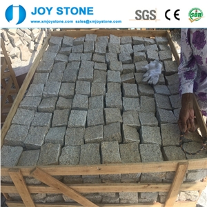 Cheap G682 Yellow Granite Cube Stone Pavers