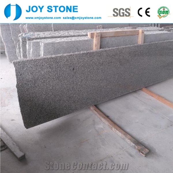 China Light Grey Granite G623 Polished Half Slabs