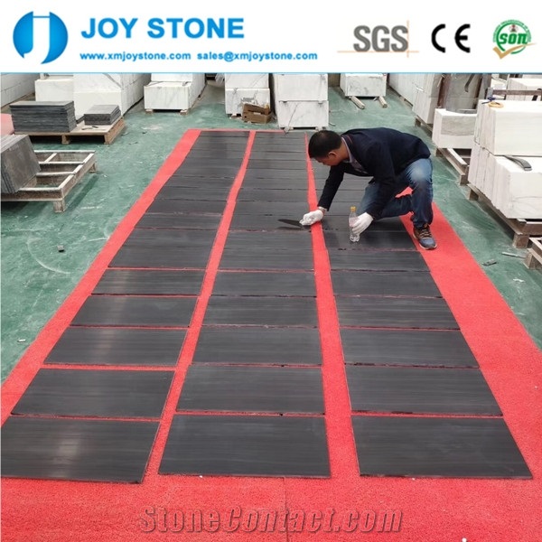 Good Quality China Magic Black Marble Floor Tiles