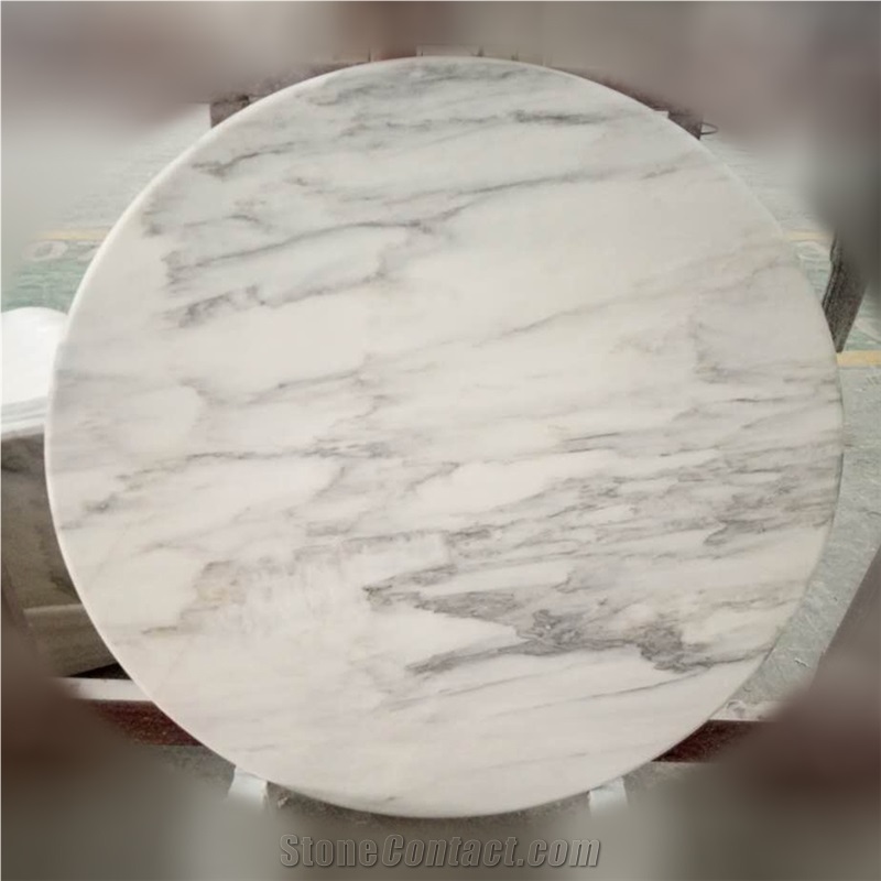 Bianco Carrara Veined White Marble Slab