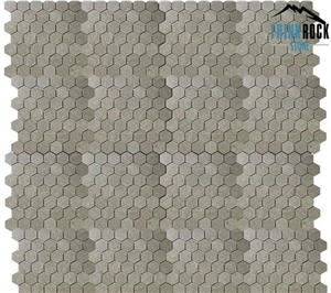 Cinderalla Grey Marble Mosaic Walling Tiles