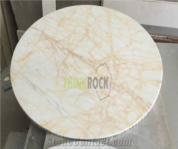 Marble Composite with Honeycomb Panel as Table Top