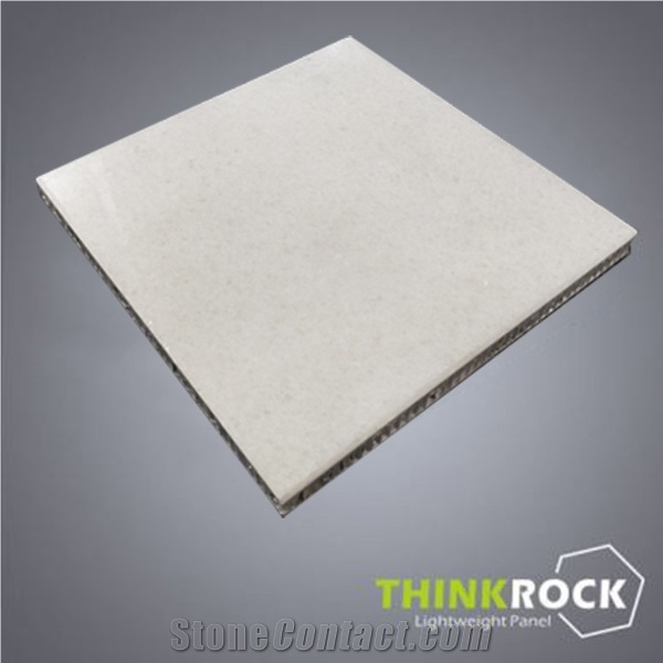 White Crystal Marble Composite Honeycomb Panels