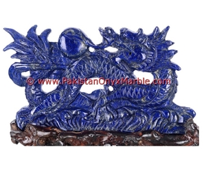 Animals Carving Lapis Lazuli Handicrafts