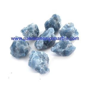 Calcite Rough Natural Blue Calcite Crystal