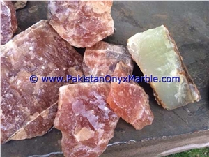 Calcite Rough Natural Pink Calcite Crystal