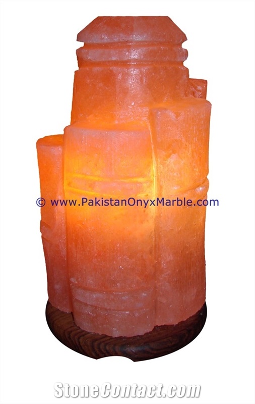Himalayan Ionic Salt Crystal Bamboo Lamp