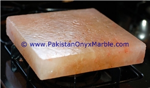 Himalayan Pink Salt Cooking Tiles Plates Bricks