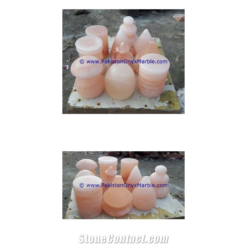 Himalayan Salt Candy Jars