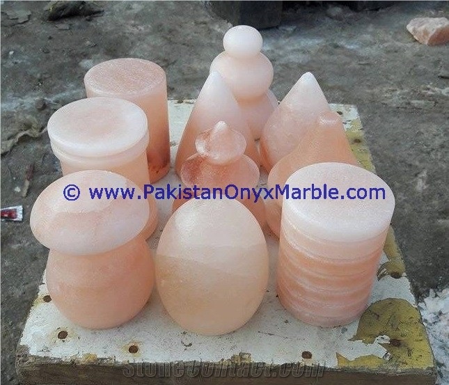 Himalayan Salt Candy Jars