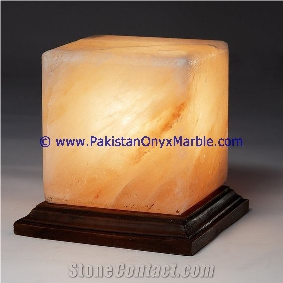 Himalayan Usb Cube Square Salt Lamps