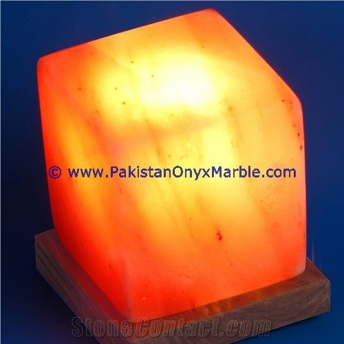 Himalayan Usb Cube Square Salt Lamps