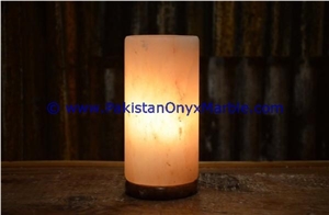 Himalayan Usb Cylinder Salt Lamps Crafted