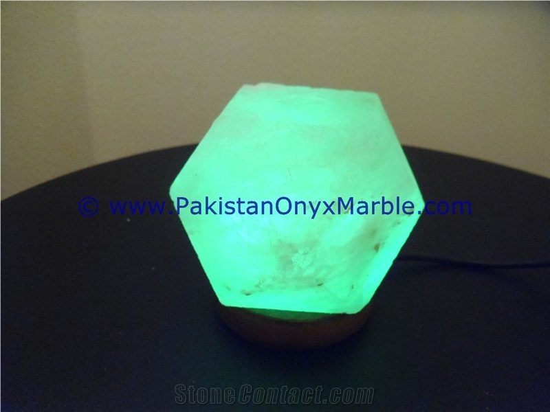 Himalayan Usb Diamond Salt Lamps Crafted