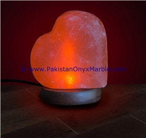 Himalayan Usb Heart Salt Lamps Crafted