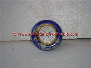 Lapis Lazuli Clocks