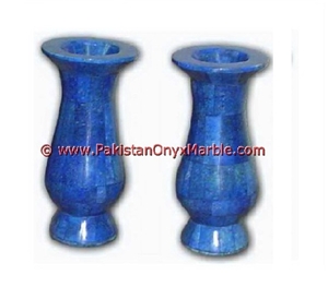 Lapis Lazuli Flower Vases