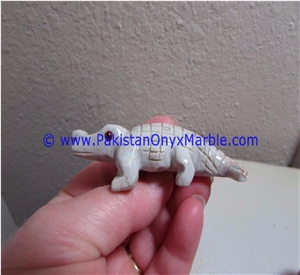 Marble Animals Crocodile Alligator Carved Gifts