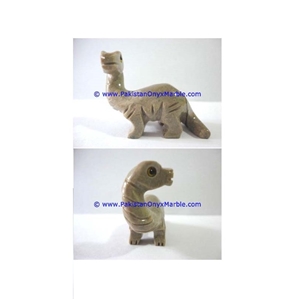 Marble Animals Dinosaur Statue Sculpture Figurine