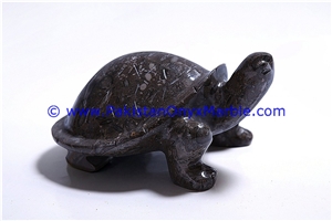 Marble Animals Turtles Statue Sculpture Figurine