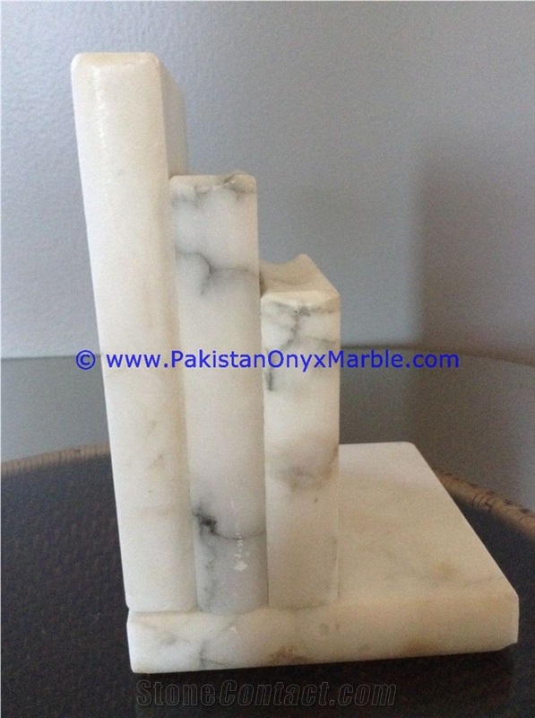 Marble Book Shaped Handcarved Natural Stone