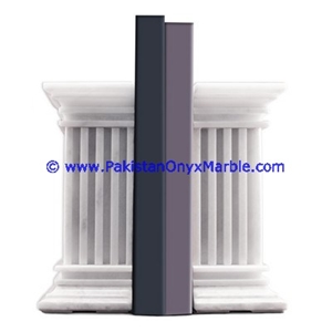 Marble Bookend Column Pillar Pedestal Shaped